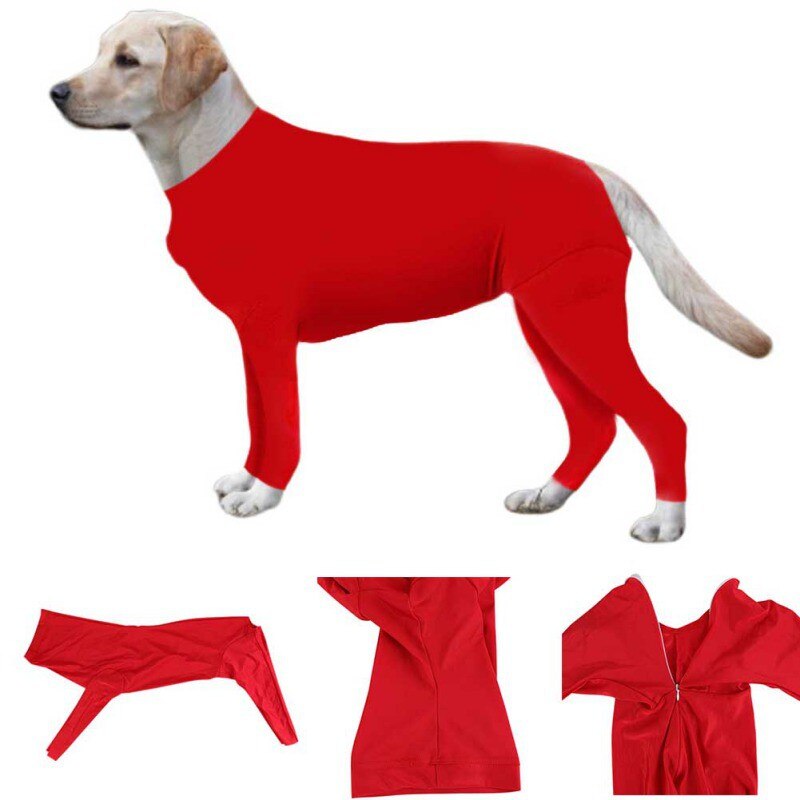 Post Operatieve Bescherming Herstel Lange Mouwen Bodysuit Jumpsuit Voor Honden Care Pak Jumpsuit Shirt Pyjama