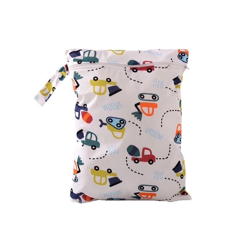30*40cm Einzel Tasche Nass Tasche wiederverwendbar Wasserdichte PUL Wetbag für Baby Windeln Windeln Mama Tasche