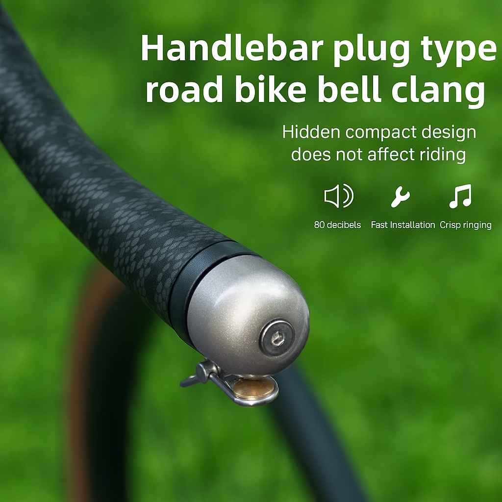 Fietsbel Helder Luid Geluid MTB Racefiets Hoorn Fiets Handvat Bells Ring Geschikt voor 22.2mm stuur 80db Bel 1PCS