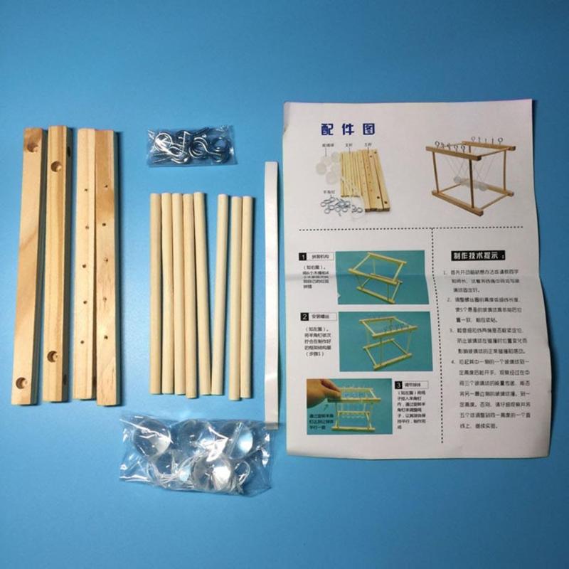 Desk pendulum DIY newton pendulum balance balls physics science cradle educational toys