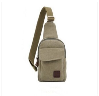 Mænd crossbody tasker lærred en skulder taske skrå bryst pakke messenger tasker bolso hombre  /bl1: E