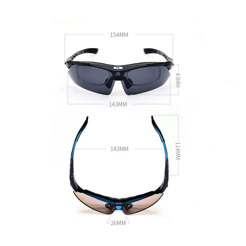 Fishing glasses watch drifting HD Outdoor polarizer special myopia increase clear mirror men night fishing Blu-ray sunglasses