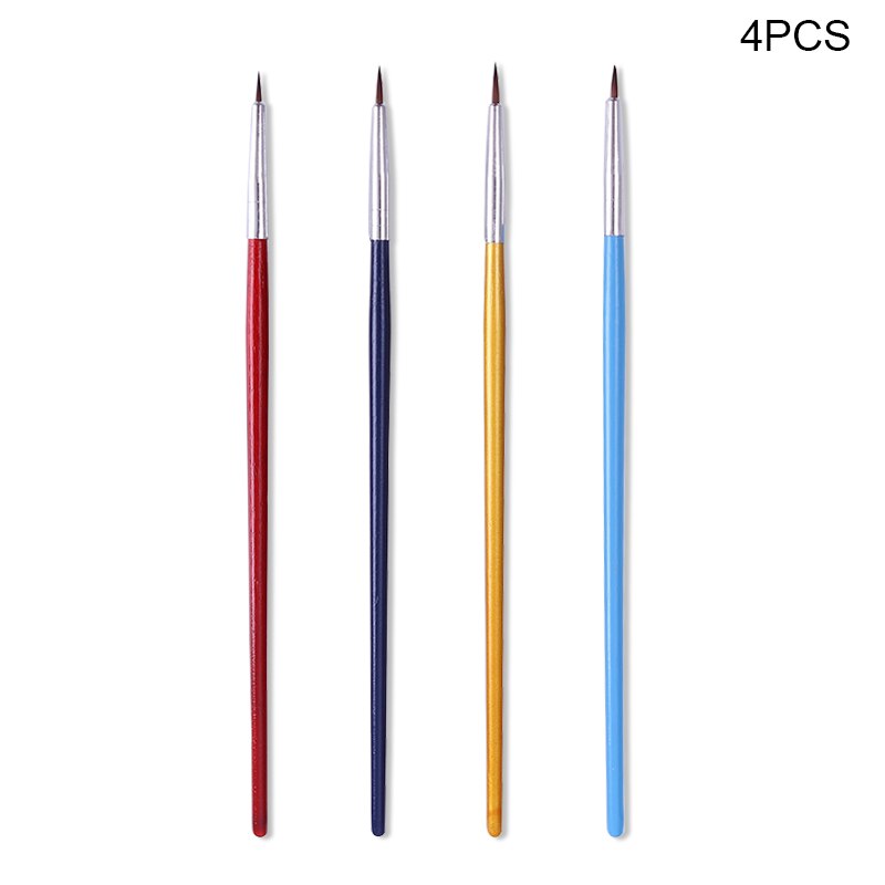Ensemble de pinceaux à ongles pour Gel UV et acrylique, 7/15 pièces, brosse à ongles pour doublure, dessin, peinture, stylo, , outil d'art des ongles: 8