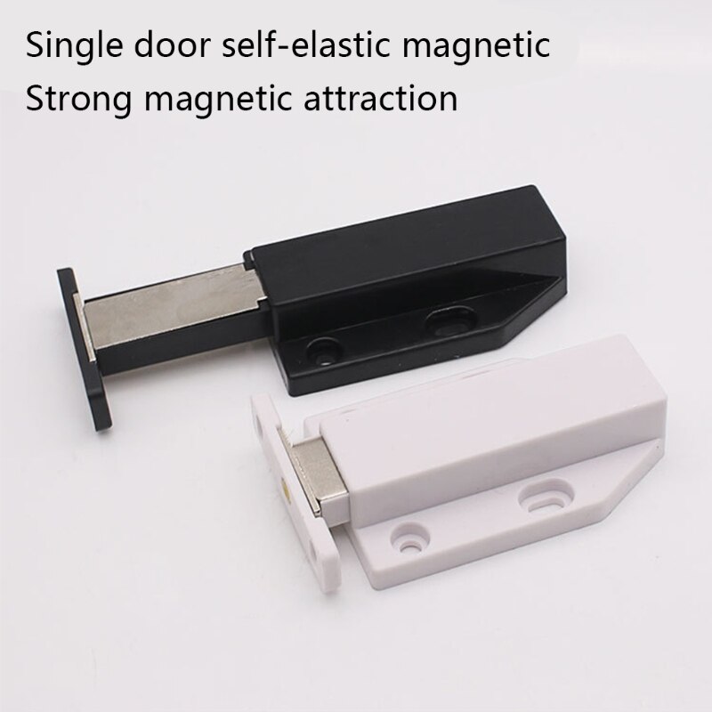 Heavy Duty Cabinet Door Push Latch Single Door Magnetic Touch Latches Kitchen Drawer Push Lock Furniture Hardware