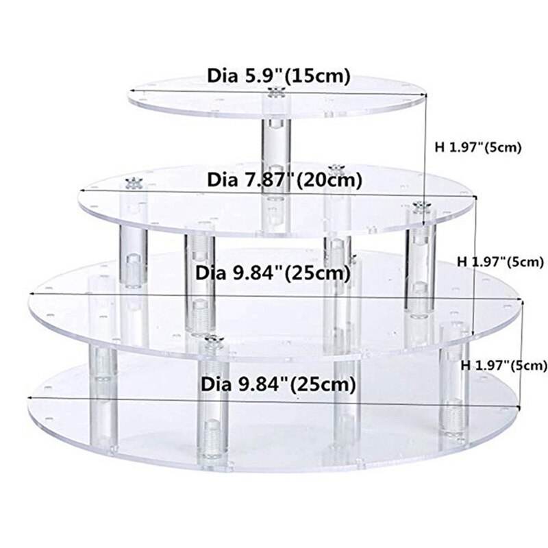 35 Gaten Snack Cake Server Cake Rack Cup Cake Display Stand Lolly Houder Cupcake Stand 42Pcs Cake Stands Lolly houder