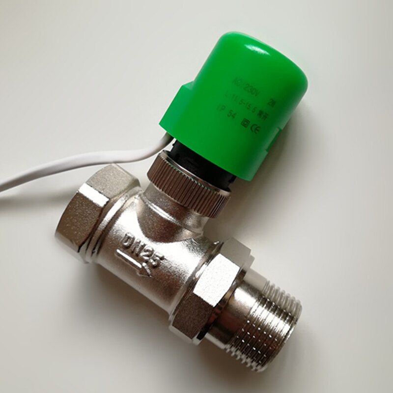 230V NC Electric Thermal actuator Valve head for Thermostat Manifold underfloor Heating radiator normally Opened closed
