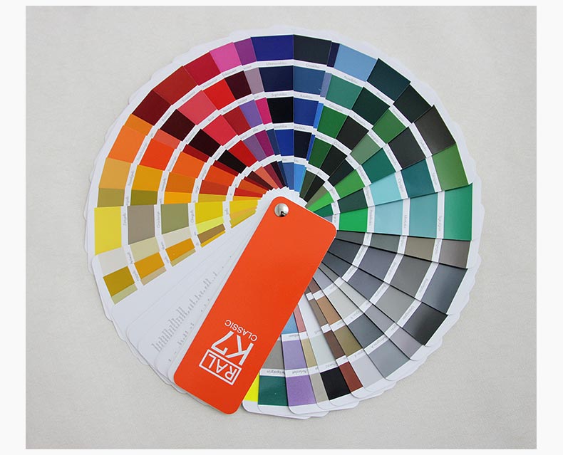 , Germany RAL K7 international standard color card raul - paint coatings color card