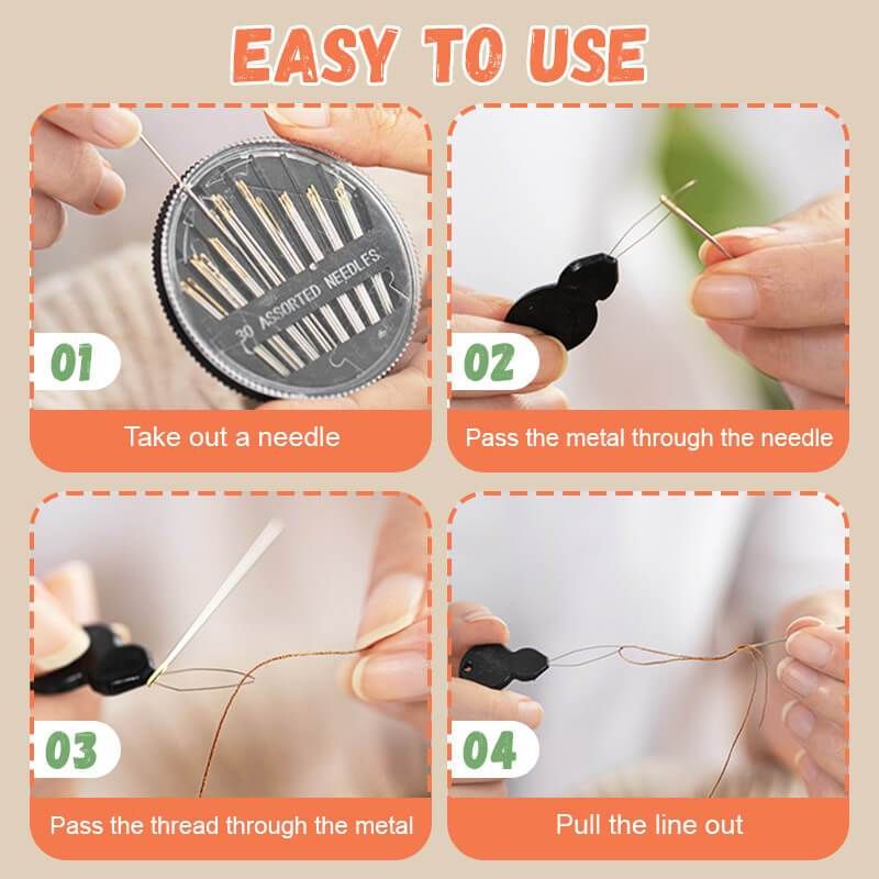 1 Set Portable Huishoudelijke Naaien Kit Doos Diy Borduurwerk Handwerk Tool Naalden Draad Schaar Magnetische Naald Doos Thuis Leveringen
