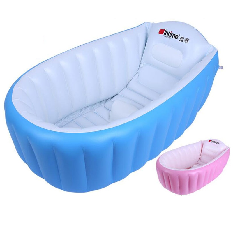 Baby Aufblasbare Badewanne Schwimmbad Neugeborenen Anti-Unterhose Gepolsterte Klapp Badewanne Dusche Becken freundlicher Tragbare Badewanne Schwimmen Schwimmbad