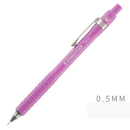 Staedtler farve automatisk blyant 1 stk 925 75 lav tyngdepunkt tegning pen 0.5mm studenter stang aktivitet blyant maleri værktøj: Lilla lilla