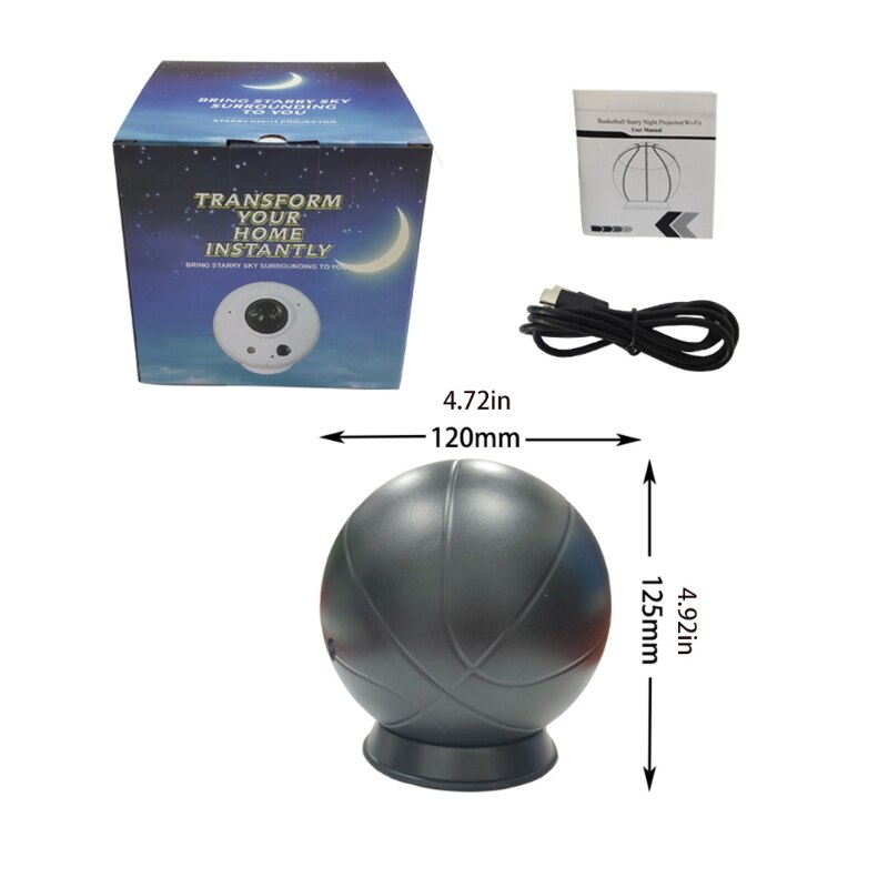Ster Projector Nachtlampje, 360 ° Rotatie Starry Projector Wnth Touch Control
