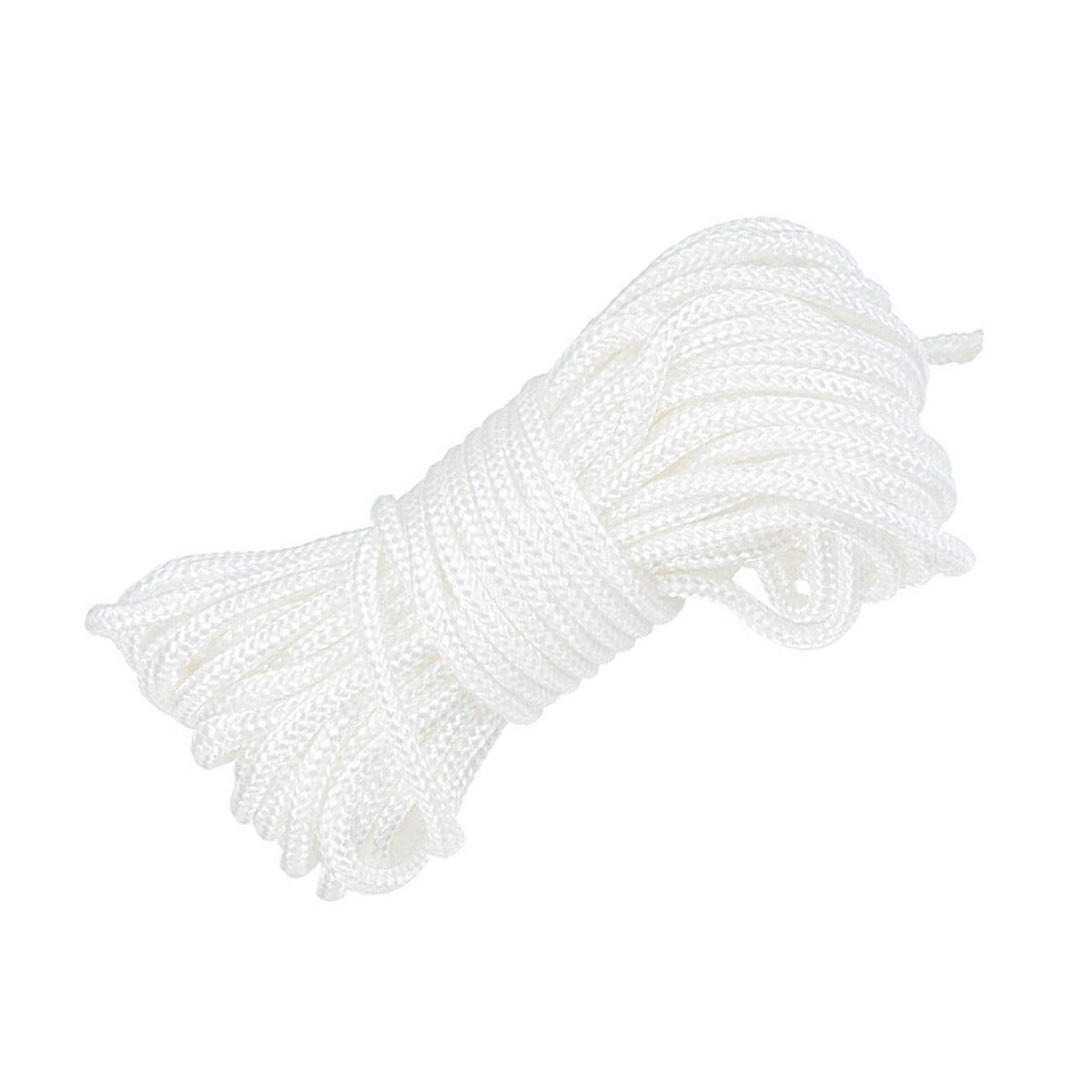 10 PCS Flag Pole Parts Set Nylon Braided Rope Flagpole Accessories Repair Kit Pulley Gold Ball Cleat Clip Screws Decor 2 Inch