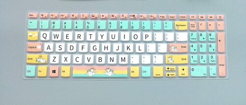 Toetsenbord Cover Beschermer Huid Voor 15.6-Inch Lenovo Wei 6-15 Notebook Toetsenbord Film Computer Film beschermende Cover Pad: type6