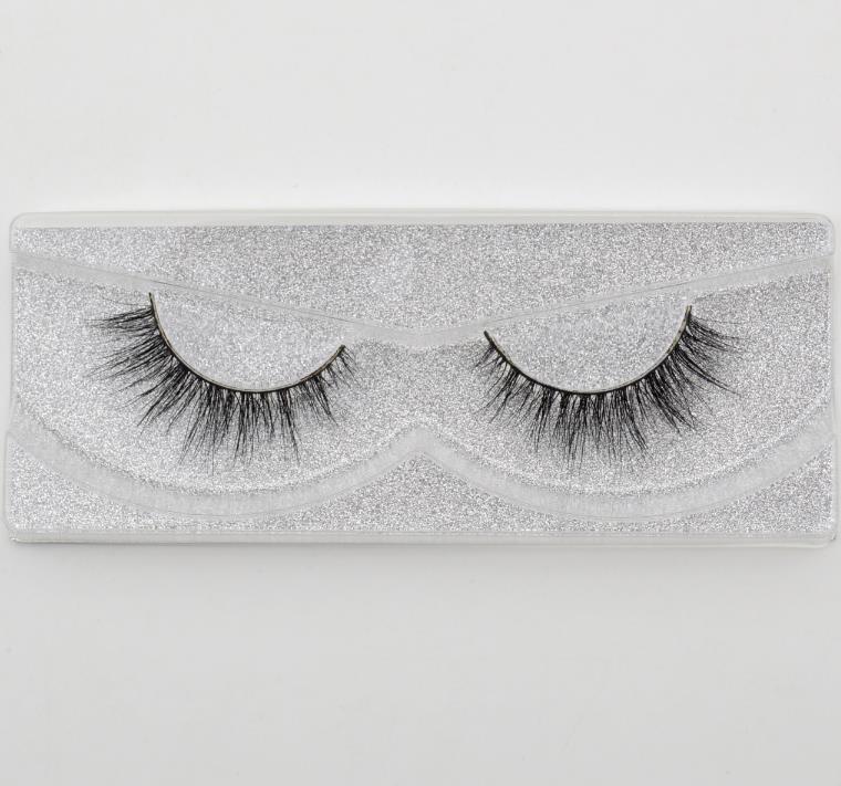 Visofree Mink Eyelashes Handmade False Eyelashes Crisscross 3D Mink Hair Lashes Beauty Eyelashes Wimpers for Makeup 21 Styles: A13