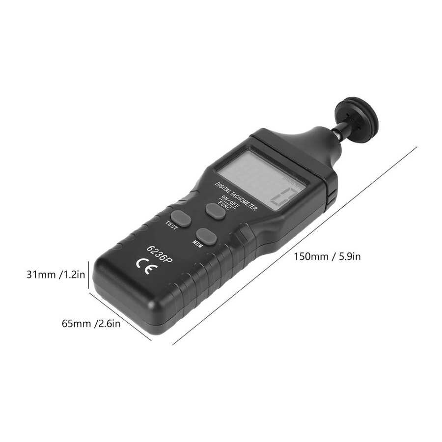 Digitale Toerenteller Mini rpm Tester Meter Contactloze