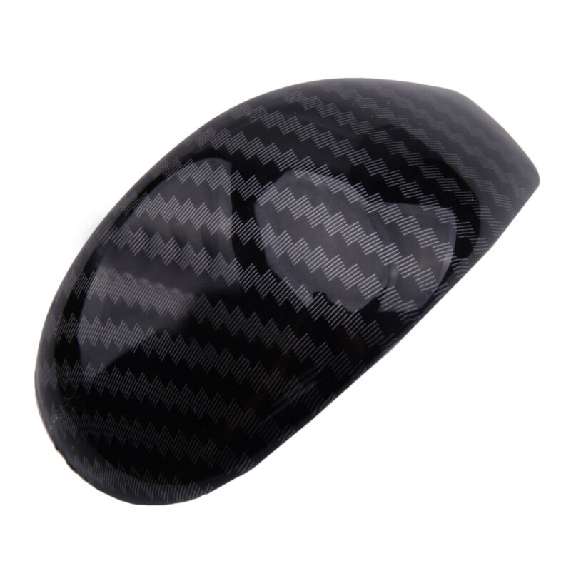 Carbon Fiber Style Gear Shift Knob Trim Cover For Nissan Teana Altima