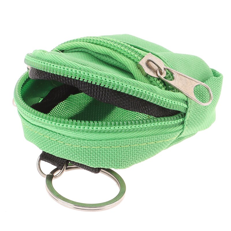 1pc mini väska formad nyckelring myntväska ryggsäck dock ryggsäck väska tillbehör 6 färger