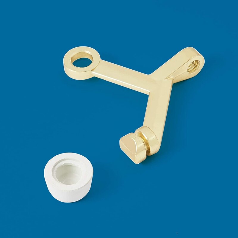 10 Pack Standard Hinge Pin Door Stop, Hinge Pin Adjustable Positioning Door Stop