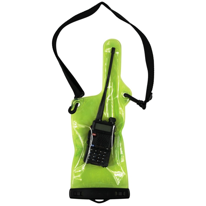 Anbefaler pose til walkie vandtæt taske taske talkie tovejs radioer fuld beskytter cover holder med snor  kt01: G