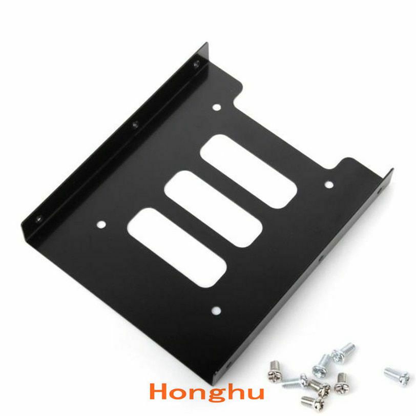 Drive Holder 2.5'' SSD HDD To 3.5'' Mounting Adapter Bracket Black Hard Dock