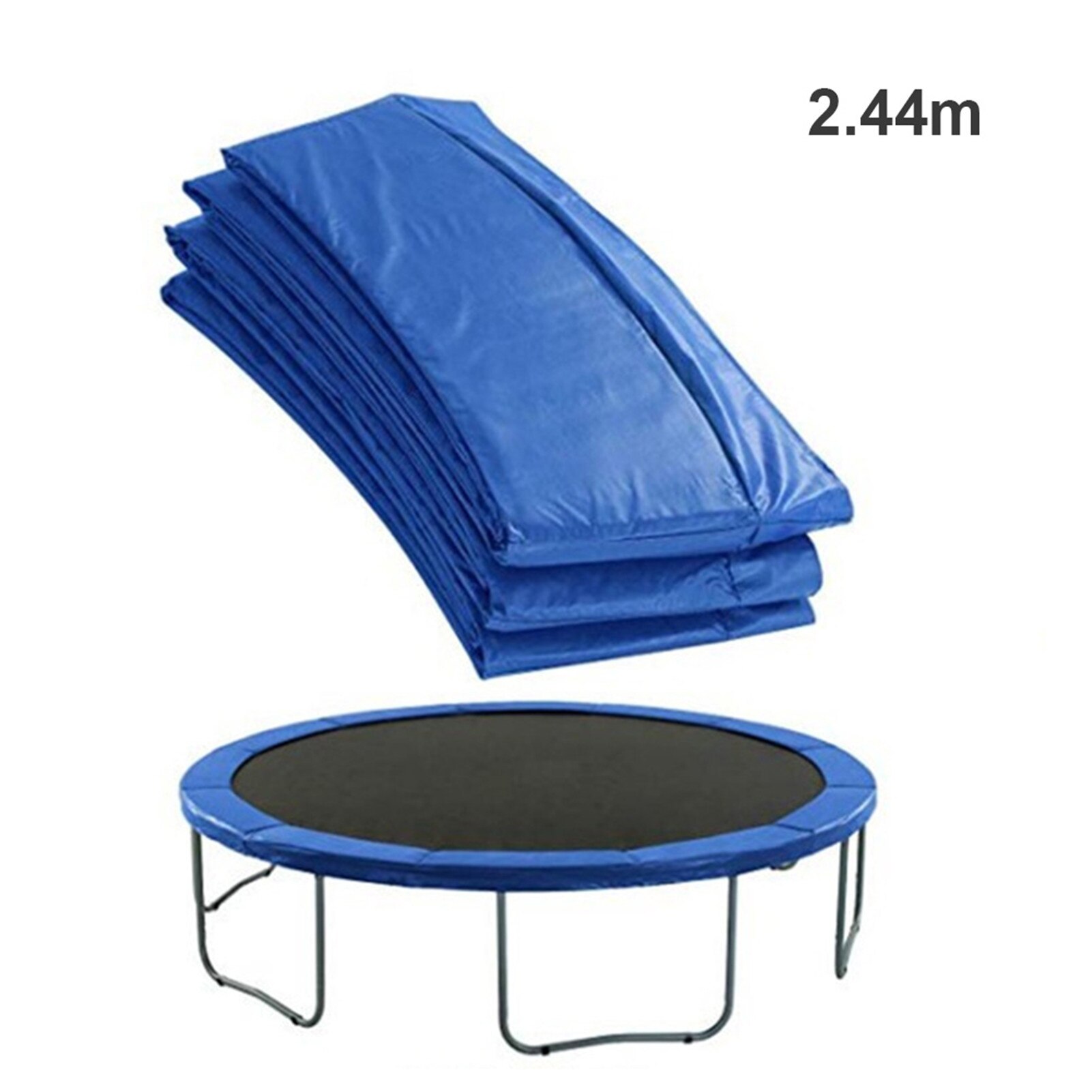 6/8 füße Universal- Trampolin Ersatz Sicherheit Pad Frühling Abdeckung Lange Anhaltende Trampolin Rand Abdeckung Fitness Zubehör: 8Zoll