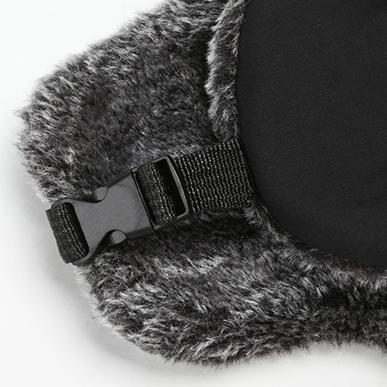 Men Bomber Hats Warm Plush Ear Flaps Breathable Mask Neck Thicken Winter Cycle Cap Scarf Set Women Men Warm hat with wide brim