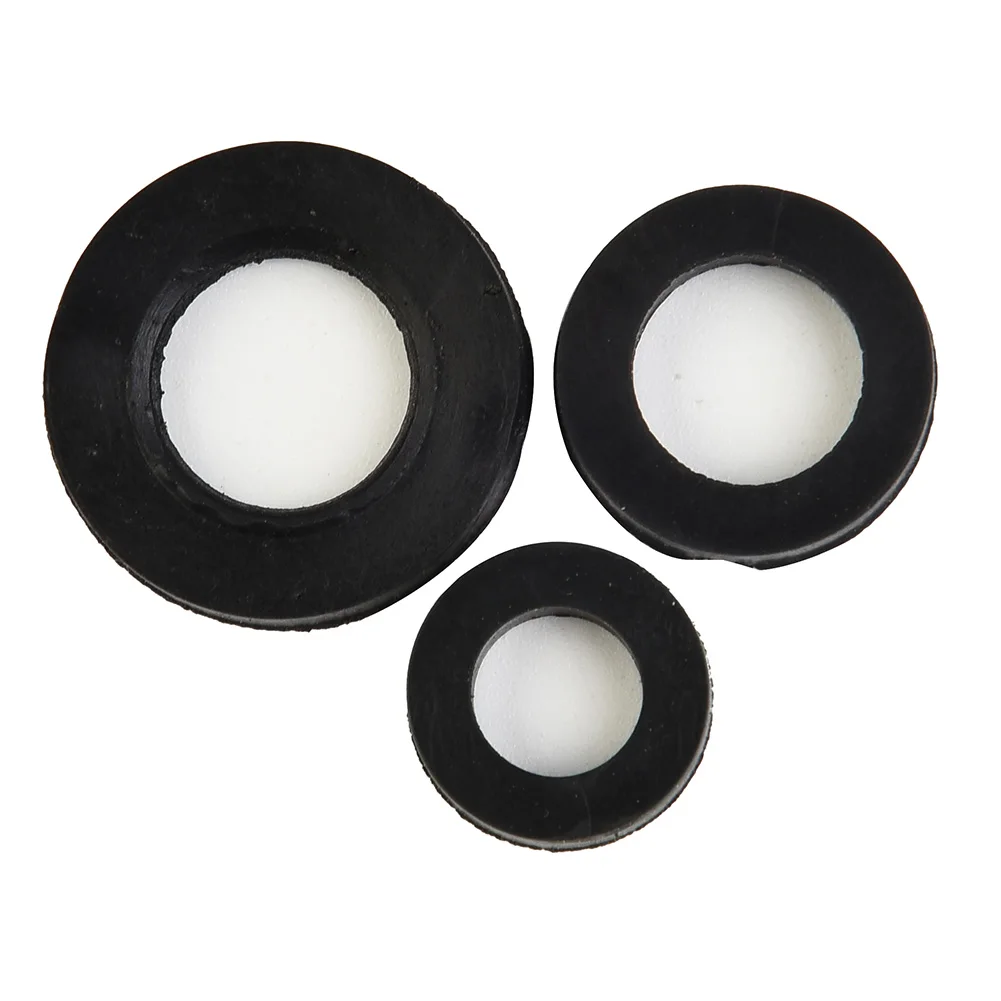 21pcs Rubber Washers Tap Repair Bath Sink Basin Shower Seal Drip 3/8" 1/2" 3/4" Stop Water Flow Bathroom Products