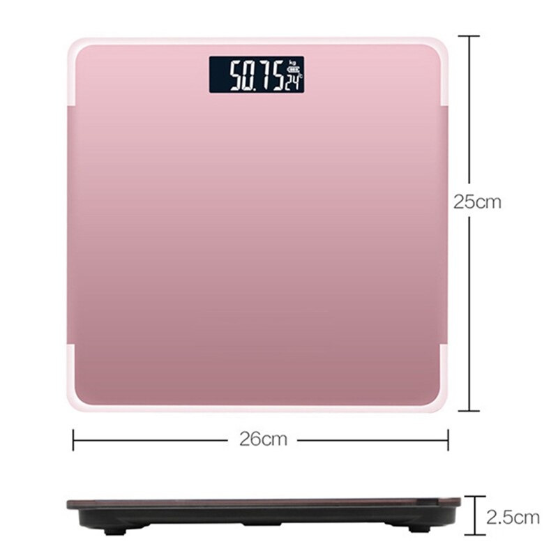 Lcd Display Body Index Electronic Smart Weighing Scales 180Kg Bathroom Body Axunge Bmi Scale Digital Human Weight Scales Floor
