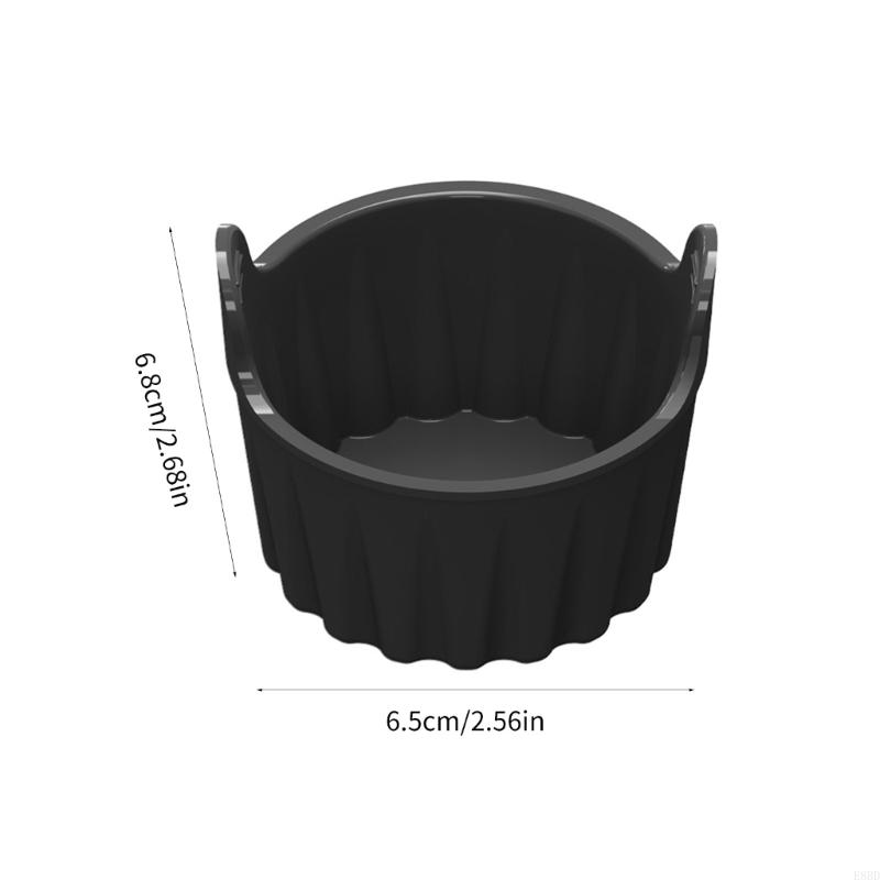 E8BD -set 2 grote dikke kopjes voor luchtfritenten Handige siliconen eieren kookvormen