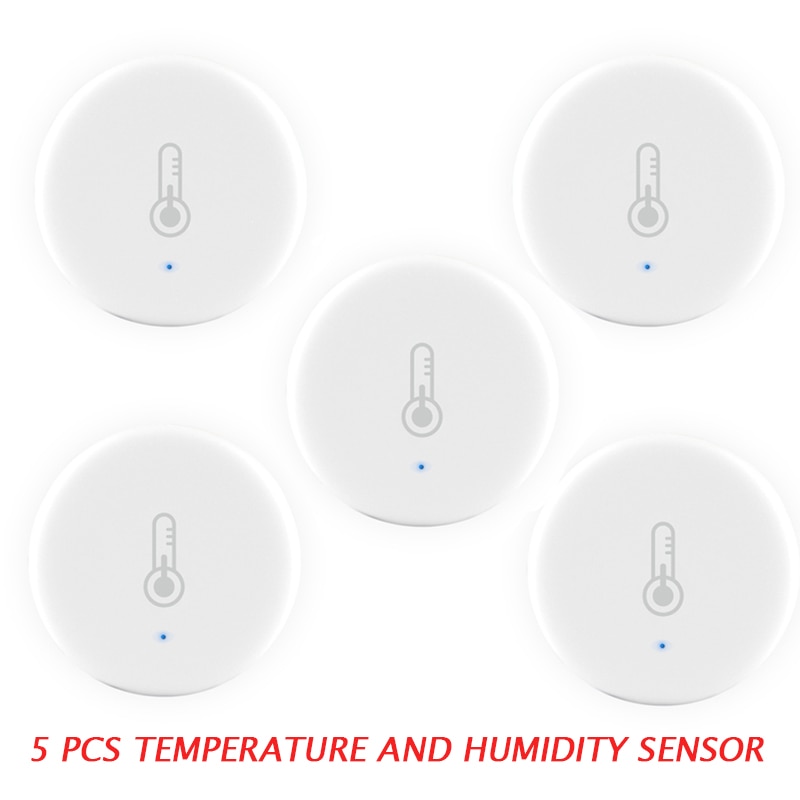 Tuya Temperature Humidity Sensor Environment Air Pressure Smart Home Smart Life Zigbee Wireless Control Work Smart Home
