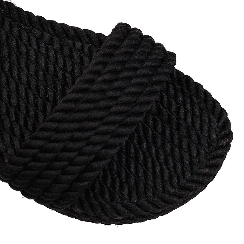 Zomer Vrouwen Platte Sandalen Touw Vrouwelijke Strand Schoenen Wig Schoenen Hoge Hak Comfortabele Platform Sandalen Sandalia Feminina