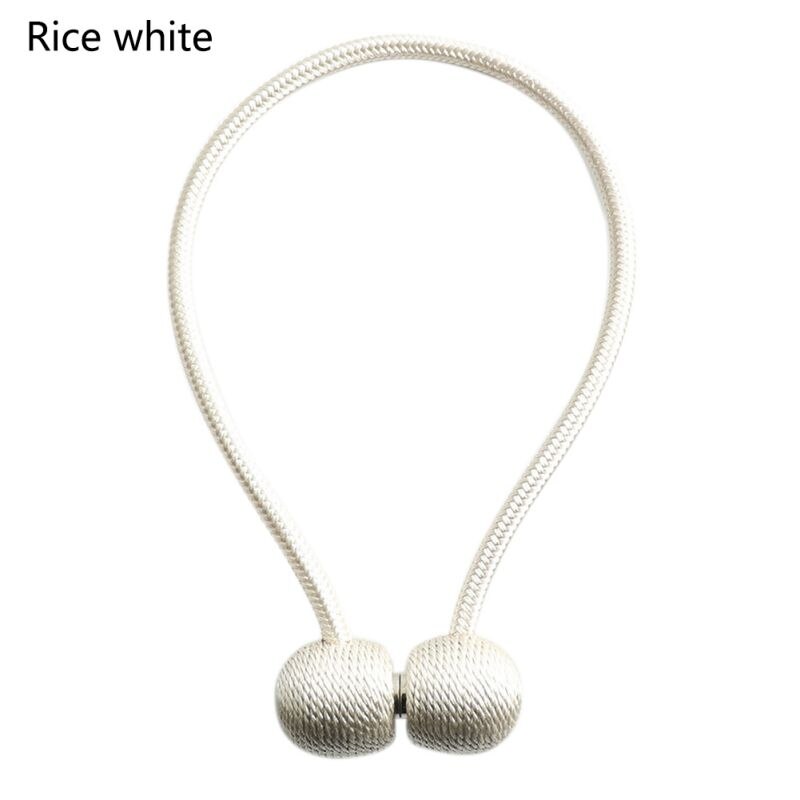 Magnetische Bal Gordijn Tiebacks Vastzetmogelijkheden Terugloopsper Gesp Clips Accessoire Gordijn Staven Accessoires 2 Stuks: CW