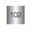 ZIG Markers Kuretake Brush Pen FMP-10 Painty Fine 1.3mm Water Resistant Japan: Silver
