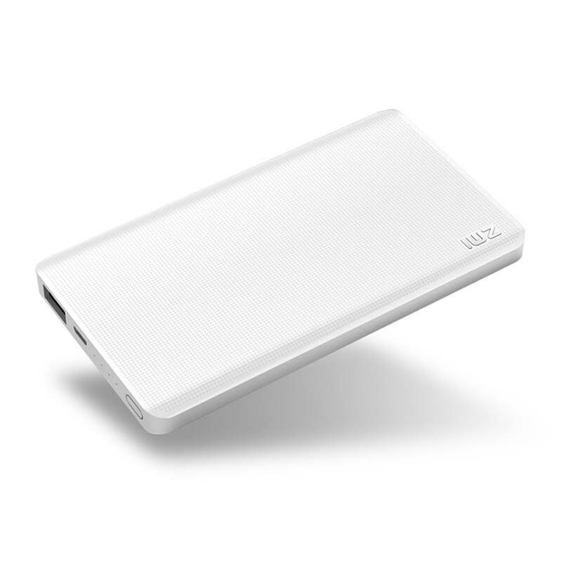 ZMI 5000 mAh Power Bank 5000mAh Powerbank external battery portable charging Two-way Quick Charge 2.0 for iPhone