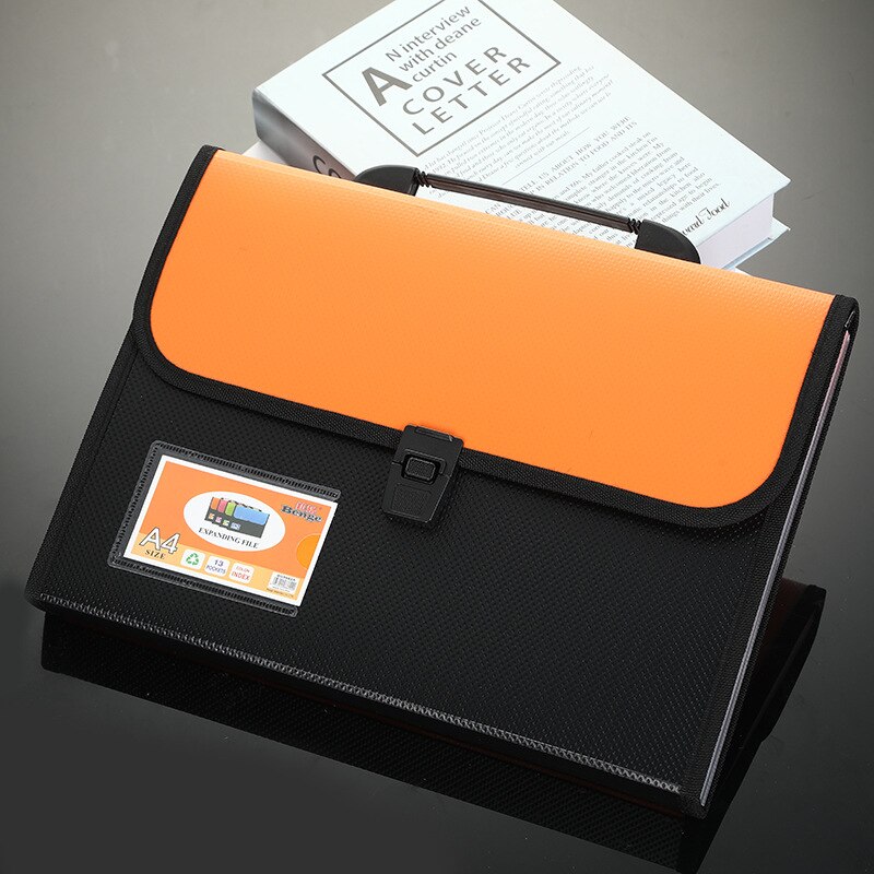 file organizer 13-layer large-capacity portable accordion bag/storage folder/folder