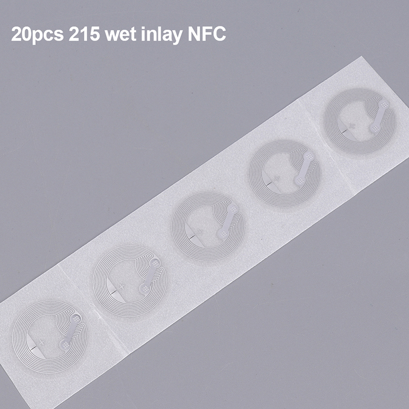 1/20/50 sztuk NFC etykiety naklejki odznaki naklejki etykiety RFID elektroniczny etykietka wielokrotnego zapisu tajny klucz naklejka tagi NFC