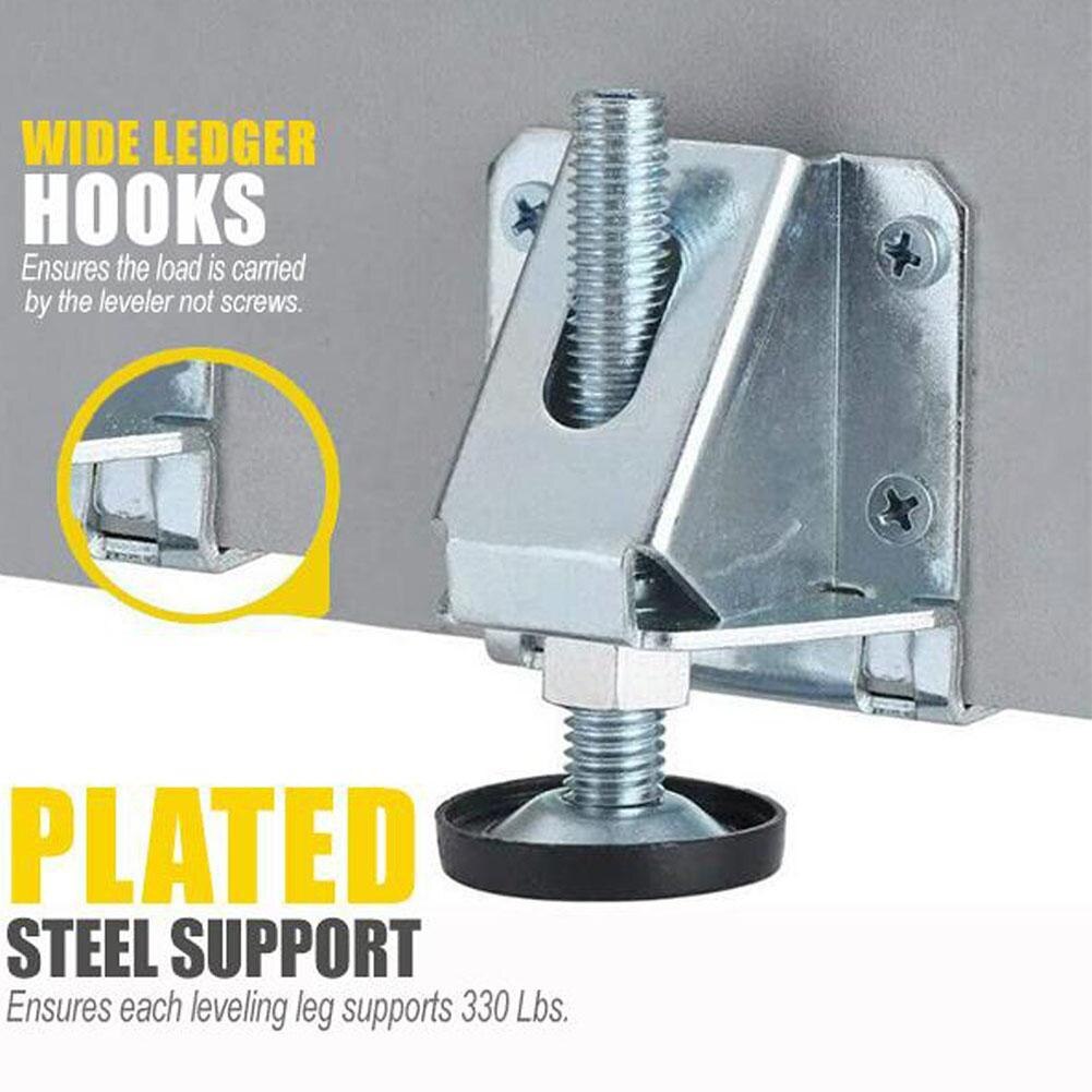 1pcs Wooden Furniture Moisture-proof Heavy-duty Feet, Foot Height 600 Lbs Adjustable Supplies Furniture Load Accessories Co W3N4