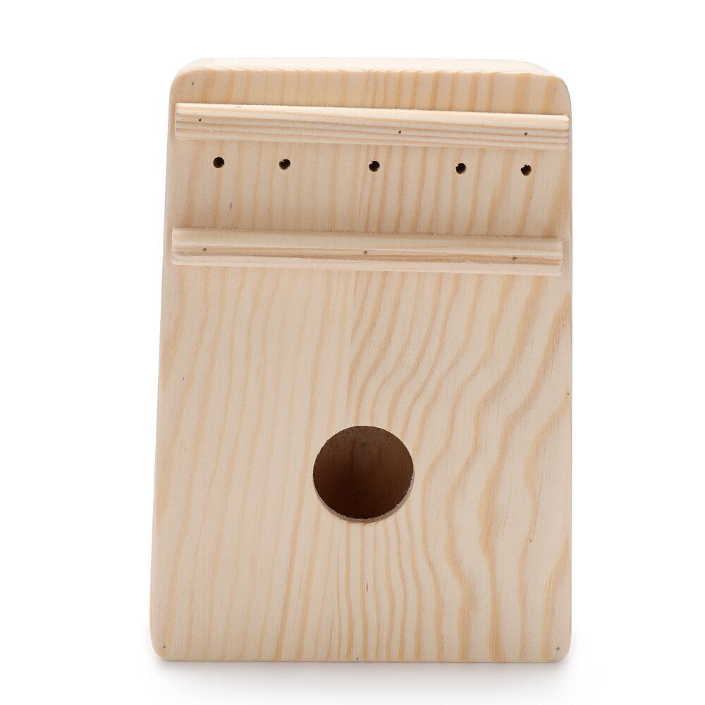 Eenvoudige Montage 17 Toetsen Kalimba Handwerk Diy Kit Hout Vinger Duim Piano 10-Key Kalimba Voor Kinderen Kids Toetsenbord instrument