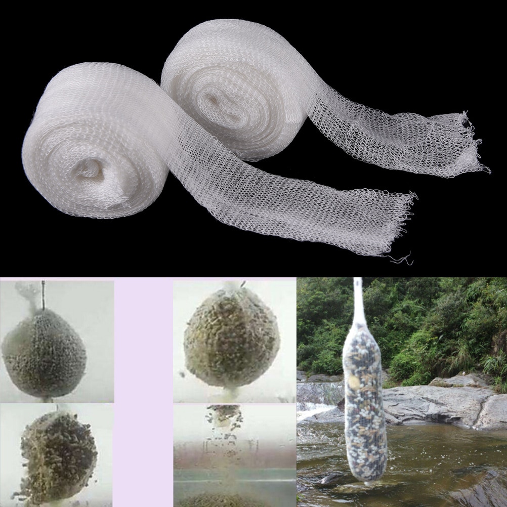 5M 25/37mm PVA pêche maille recharge carpe poisson stockage appât sac extérieur Portable