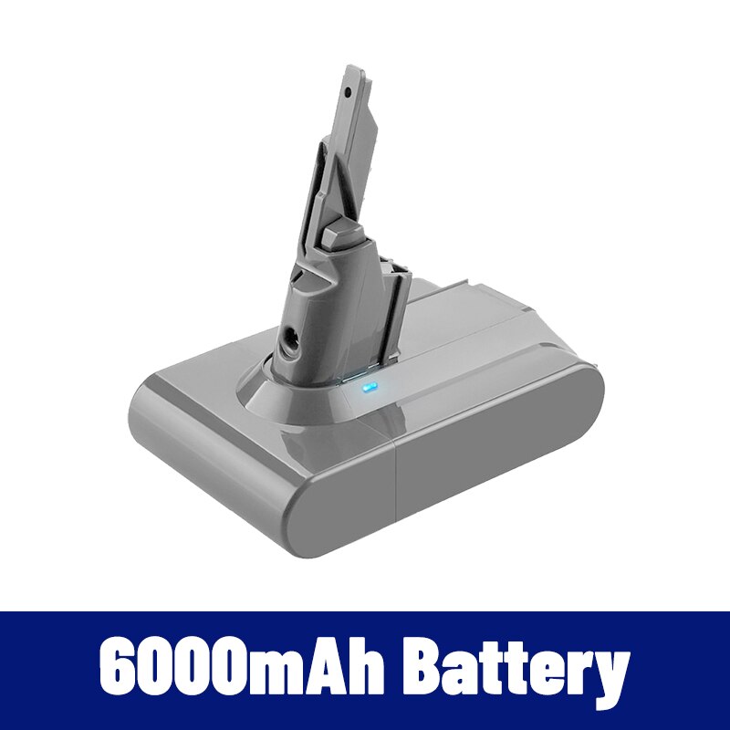 Original Dyson V7 Batterie 21,6 V 98000mAh Li-lon Akku für Dyson V7 Batterie Ebene Profi Vakuum reiniger Ersatz: Schwarz