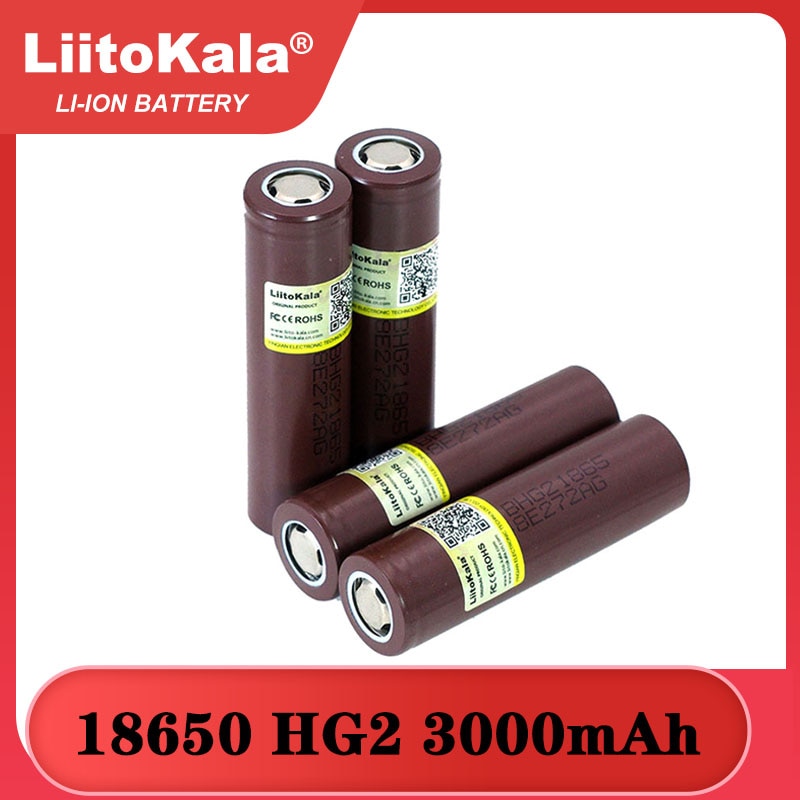 100% Originele HG2 18650 3000Mah Batterij 18650HG2 3.6V Ontlading 20A Gewijd Voor Hg2 Power Oplaadbare Batterij