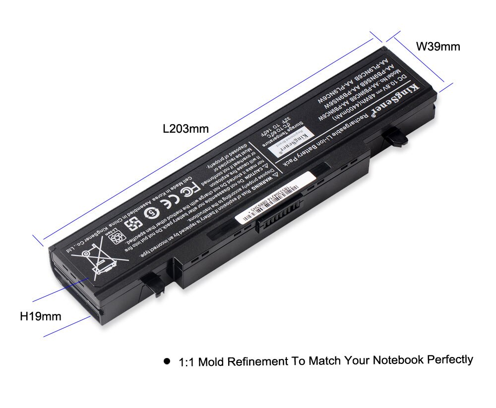 KingSener AA-PB9NC6B Laptop Battery for SAMSUNG R530 R528 R428 R429 R430 R467 R468 R478 AA-PB9NC6W AA-PB9NS6B AA-PB9NS6W