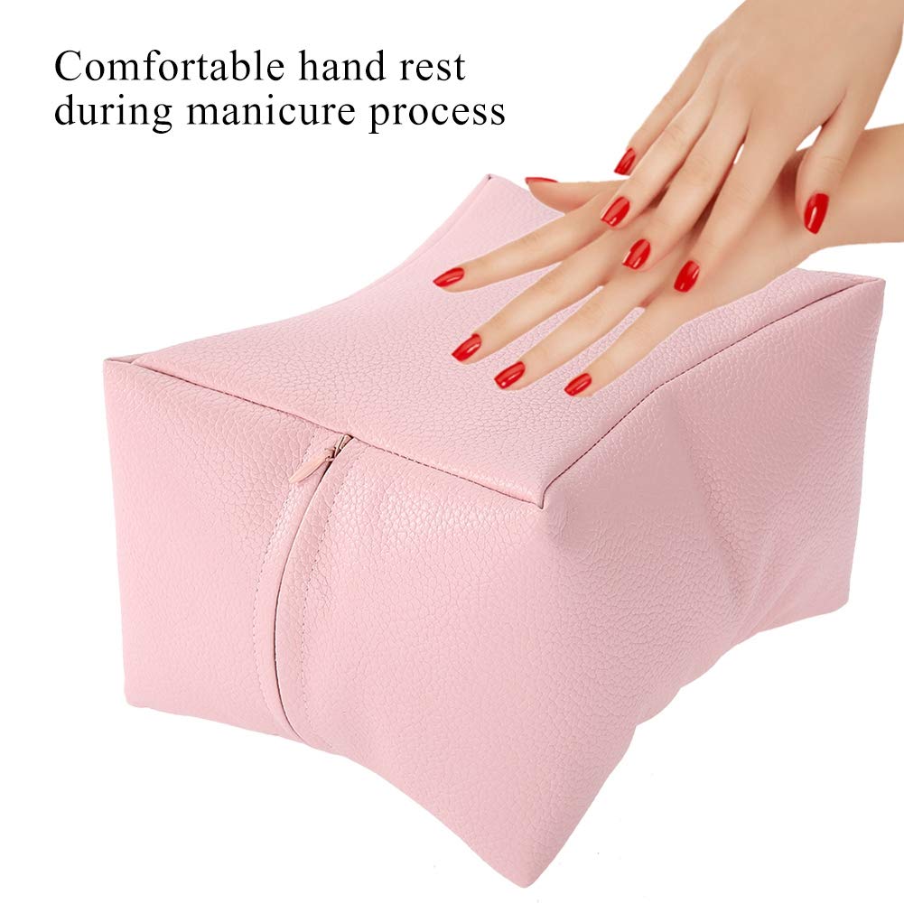 Professionele Nagel Tafel Hand Kussen Roze/Wit/Grijs/Zwart Pu Lederen Armsteun Kussen Salon Nail Tool Palm nail Care Kussen