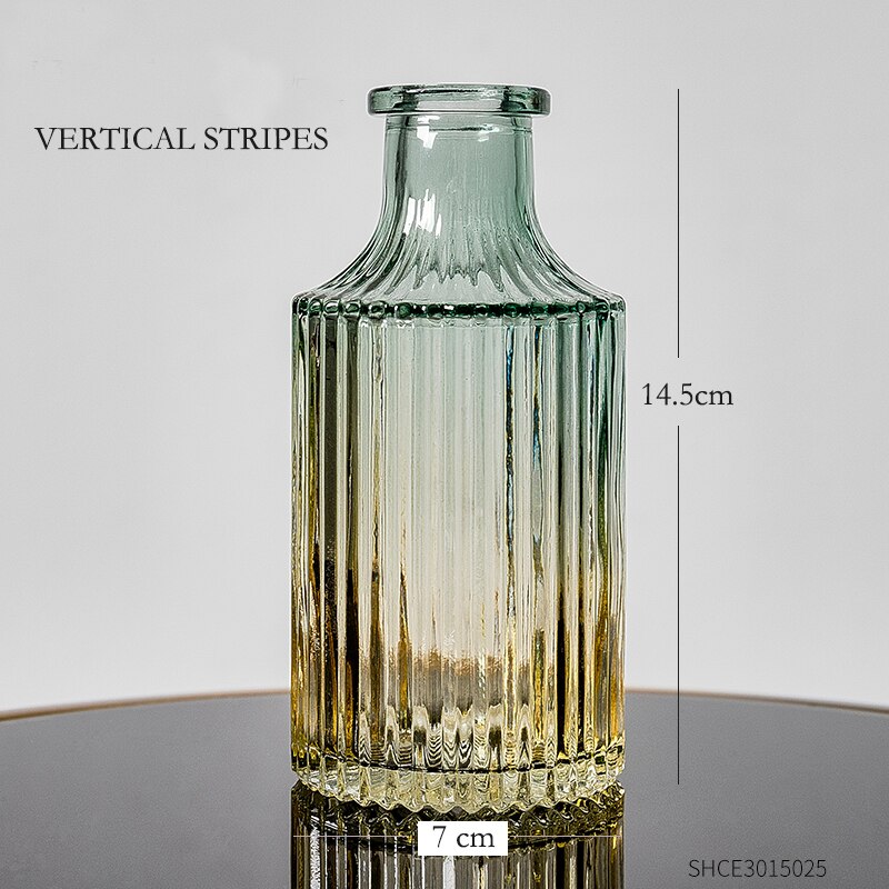 Vaser til blomster nordisk dekorasjon hjem gjennomsiktig hydroponic glassvase hjem dekorasjon tilbehør stue dekorasjon: B