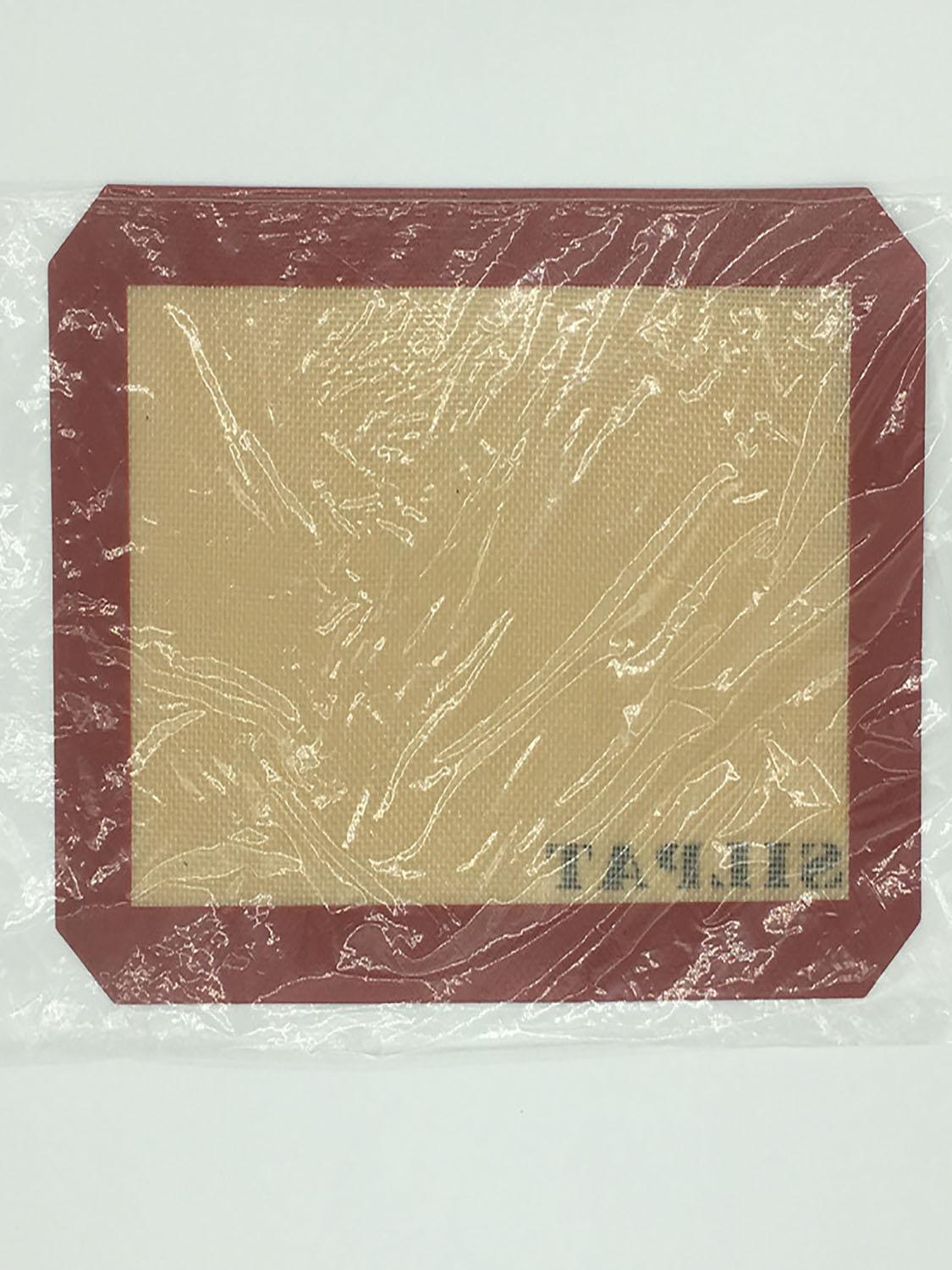 Silpat-bandeja antiadherente de silicona para horno, accesorios para barbacoa, alfombrilla para amasar, masa para Pizza, cocina