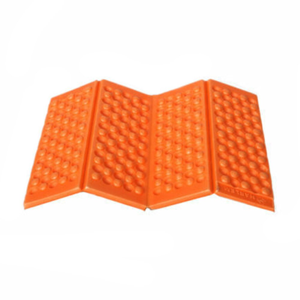 Tapis de siège d&#39;extérieur pliable, imperméable, pour Camping, randonnée, plage, pique-nique, XPE: Orange