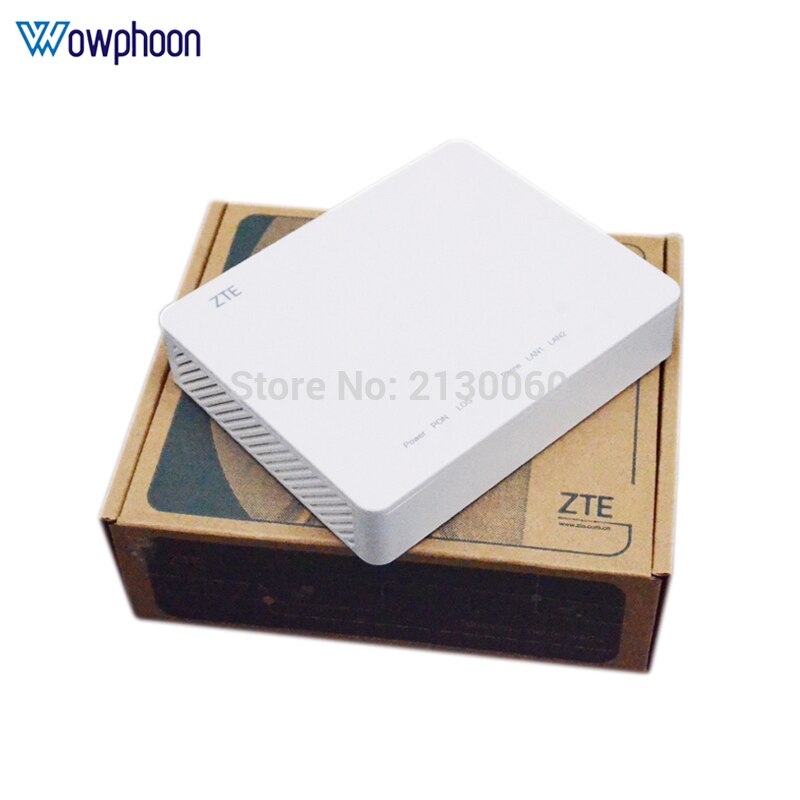 ZTE f612 gpon onu 1GE+ 1FE+ 1TEL ftth gpon ont modem, English version