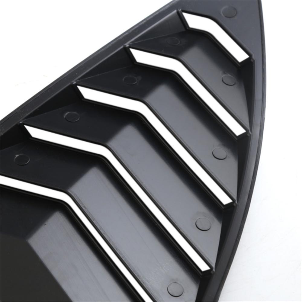 Une paire nouvelle voiture fenêtre arrière persienne panneau de couverture persiennes quart fenêtre persiennes pour Subaru BRZ pour Toyota 86 Scion FRS