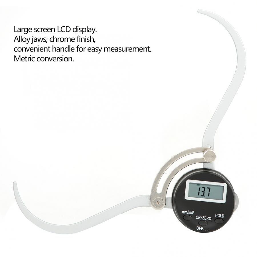 Medidor de espessura digital eletrônico, calibre externo de 0-150mm e 0.01mm de espessura para medição de diâmetro externo