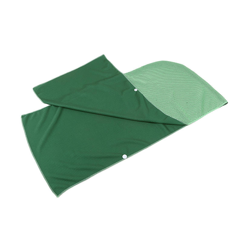 Koelende Hoodie Handdoek - UV-bescherming, snel drogend, perfect voor sport, kamperen, trainingen, fietsen, golf, hardlopen, wandelen: Rood